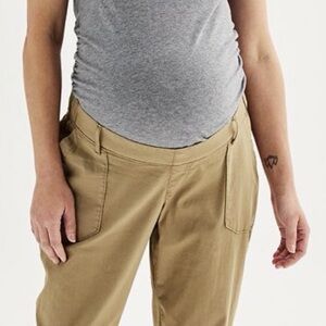 NWT - Over The Belly Utility Maternity Joggers.
